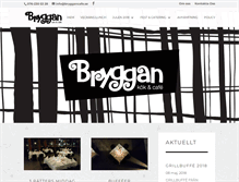 Tablet Screenshot of bryggancafe.se